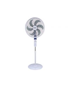 ABANICO DE PEDESTAL BLAUPUNKT BFS005 18" 3en1/ CON FUNCION REPELENTE/ 85W/ BLANCO