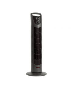 ABANICO DE TORRE SANKEY FN-30T04BR 30'' 3 VELOCIDADES/ 45W/ TEMPORIZADOR 2 HORAS/ NEGRO