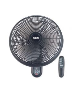 ABANICO DE PARED RCA RCFAN27 16" CON CONTROL NEGRO