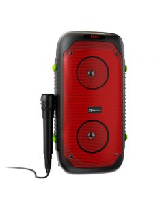 BOCINA KLIP KLS-100 4'' 1200W/ 8HR/ MICROFONO ALAMBRICO