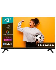 TELEVISOR HISENSE 43" 43A4HV SMART TV FHD VIDAA BLUET. TDT