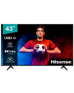 TELEVISOR HISENSE 43" 43A6HV SMART TV UHD VIDAA DOLBY VISION TDT
