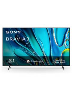 TELEVISOR SONY 65" K-65S30 BRAVIA 3 SMART TV 4K UHD/ HDR/ GOOGLE TV
