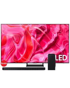 TELEVISOR SAMSUNG 77" QN77S90CAPXPA OLED 144HZ PROCESADOR NEURAL QUANTUM 4K