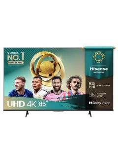 TELEVISOR HISENSE 85" 85A6N GOOGLE SMART TV UHD 4K