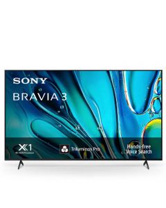 TELEVISOR SONY 55" K-55S30 BRAVIA 3 SMART TV 4K UHD/ HDR/ GOOGLE TV