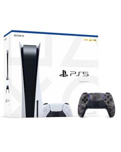PS5 DISCO 825GB SIN JUEGO + CONTROL CAMUFLAJE