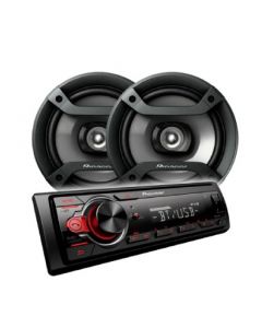 RADIO MXT-S216BT + PARLANTES DE 200W