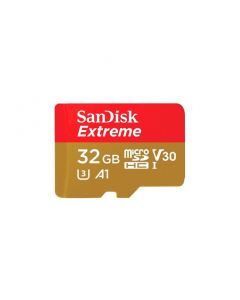 MEMORIA 32GB SANDISK EXTREME MICROSD W/SD (CH320SDK31) C10,U3,V30