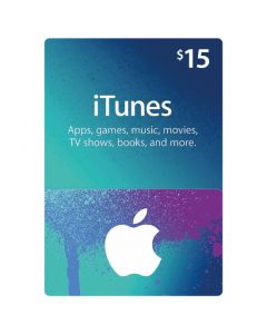 GIFT CARD APP STORE & ITUNES US $15