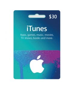 GIFT CARD APP STORE & ITUNES US $30