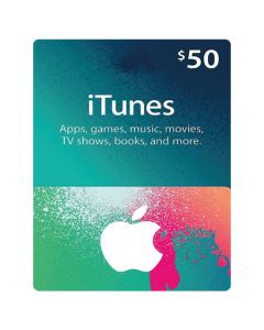 GIFT CARD APP STORE & ITUNES US $50