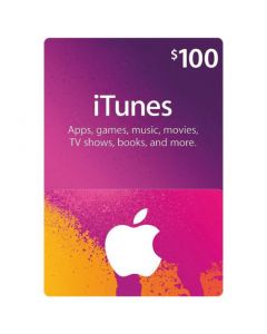 GIFT CARD APP STORE & ITUNES US $100