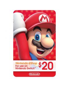 GIFT CARD NINTENDO US $20