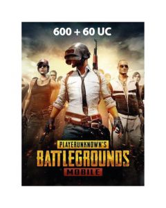 GIFT CARD PUBG MOBILE 600 + 60 UC