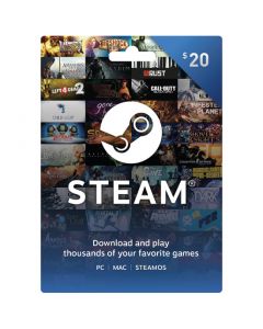 GIFT CARD STEAM US $20