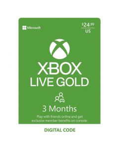 GIFT CARD XBOX LIVE  3 MESES USA