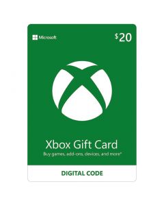 GIFT CARD XBOX LIVE US $20