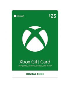 GIFT CARD XBOX LIVE US $25
