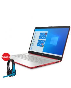 LAPTOP HP 15-DW3500LA 15.6" I3-1115G4 8GB 256GB SSD W11H ROJA