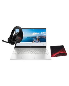 LAPTOP HP PAVILION 15-EG0501LA 15.6" I5-1135G7 8GB 512GB WIN 11H SILVER + HEADSET Y MOUSEPAD