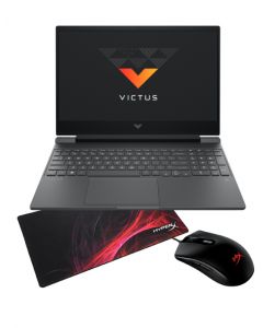 LAPTOP HP VICTUS 15-FB0103LA 15.6" R5-5600H 8GB 512GB SSD RTX 3050 4GB+MOUSEPAD HYPERX+MOUSEHYPERX