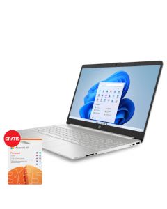 LAPTOP HP 15-DY5008LA 15.6" CORE I7-1255U 8GB 256GB W11H SILVER