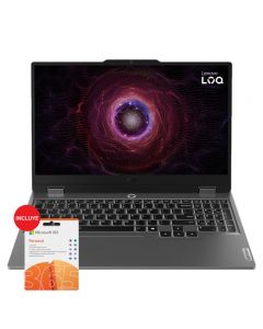 LAPTOP LENOVO LOQ GAMING 15.6" FHD R5-7235HS 16GB 512GB RTX3050 W11