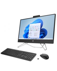 DESKTOP AIO HP 24-CB0013LA R5-5500U 8GB 256GB SSD 1TB HDD BLACK