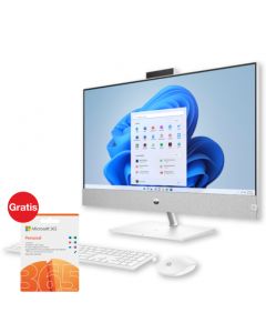 DESKTOP HP PAVILION AIO 27-CA0000LA 27" R5-5500U 8GB 512GB SSD WHITE