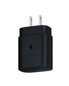 CARGADOR DE PARED SAMSUNG TIPO C TA-800 S/CABLE 25W BK