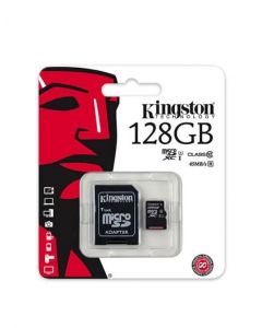 MEMORIA 128GB KINGSTON MICROSD CLASS 10