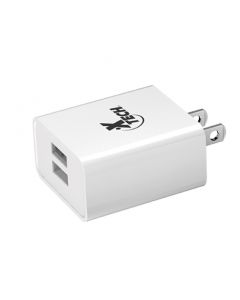 ADAPTADOR DE PARED XTECH XTC-202 2 PUERTOS USB