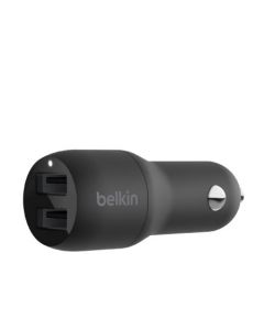 CARGADOR BELKIN BK BOOST CHARGE CARRO DOBLE USB-A (CCB001BTBK)