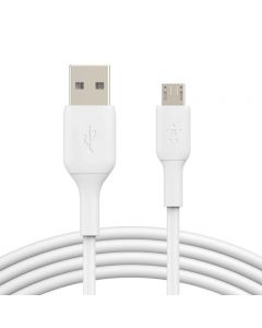 CABLE BELKIN BOOST USB-A/MICRO USB 3.3FT/1M BLANCO (CAB005BT1MWH)
