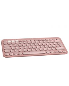 TECLADO LOGITECH PEBBLE 2 SLIM WIRELESS TONAL ROSE SPANISH (K380S-920-011785)