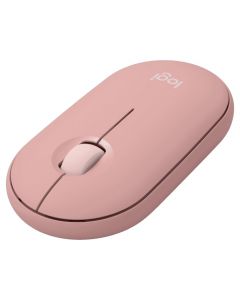 MOUSE LOGITECH PEBBLE 2 SLIM 4000 DPI LAT TONAL ROSE (M350S-910-007048)