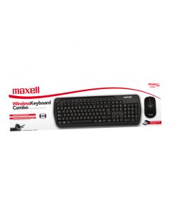 TECLADO MAXELL+MOUSE 347593 WKB-200 INALAMBRICO 2.4GHZ