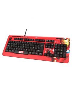 TECLADO ALAMBRICO MARVEL IRONMAN XTECH XTK-M401IM