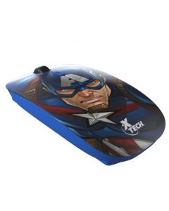 MOUSE MARVEL CAPTAIN AMERICA WIRELESS XTECH XTM-M340CA