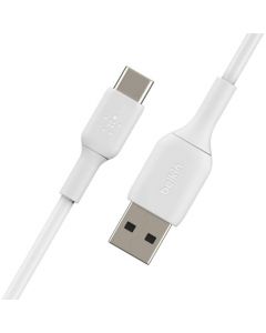 CABLE BELKIN BOOST USB-C/A 3.3FT/1M BLANCO (CAB001BT1MWH)