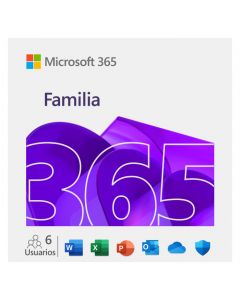 MICROSOFT FAMILIA 365 - 6 USUARIOS 1 AÑO