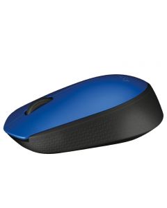 MOUSE LOGITECH M170 WIRELESS BLUE/BLACK 2.4GHZ 3 BUTTONS  (910-004800)