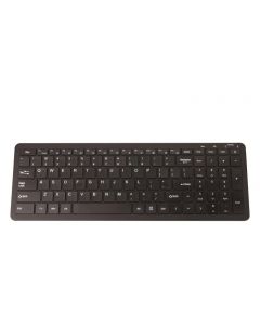 TECLADO INALAMBRICO NEGRO CON CARGADOR USB-C HOME PLUS  HP-FULLKYBD