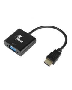 ADAPTADOR XTECH XTC-363 HDMI MALE TO VGA FEMALE