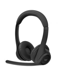 AUDIFONO LOGITECH ZONE 300 WIRELESS DUAL BLACK (981-001406)