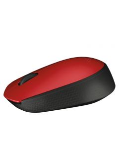 MOUSE LOGITECH M170 WIRELESS RED/BLACK (910-004941)