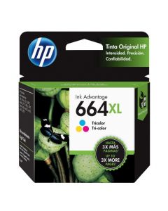 CARTUCHO DE TINTA HP 664XL TRICOLOR ORIGINAL