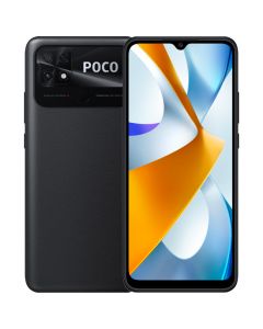 CELULAR XIAOMI POCO C40 NEGRO 6.71"/64GB/4GB RAM/13,2+5MP/6000MAH 18W FAST CHARGING