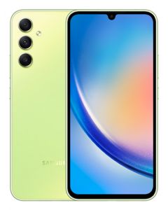 CELULAR A34 (SM-A346) LIGHT GREEN SAMSUNG 6.6" 128GB/6GB RAM/ 48MP+8MP+5MP;13MP/5000MAH